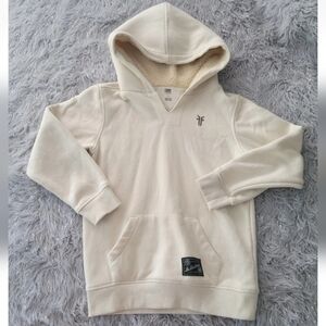 Frye Sweatshirt Hoodie Tan Khaki Festival Boho Pullover Fleece Designer Kids 7